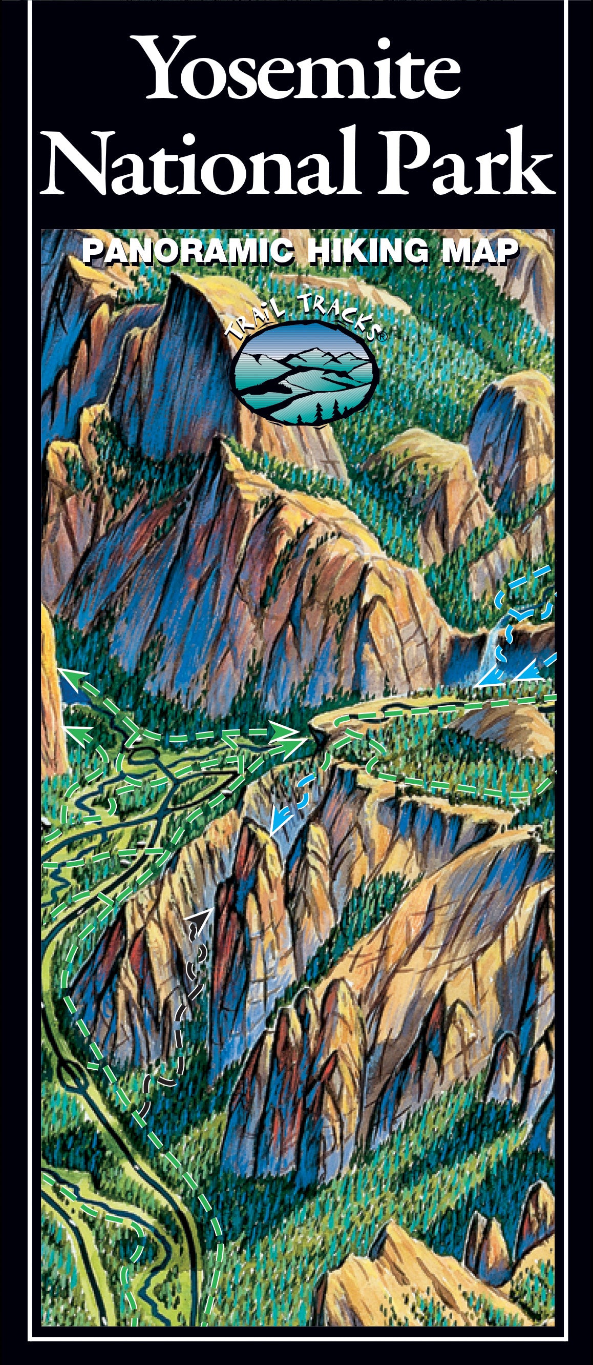 Yosemite National Park Hiking Map