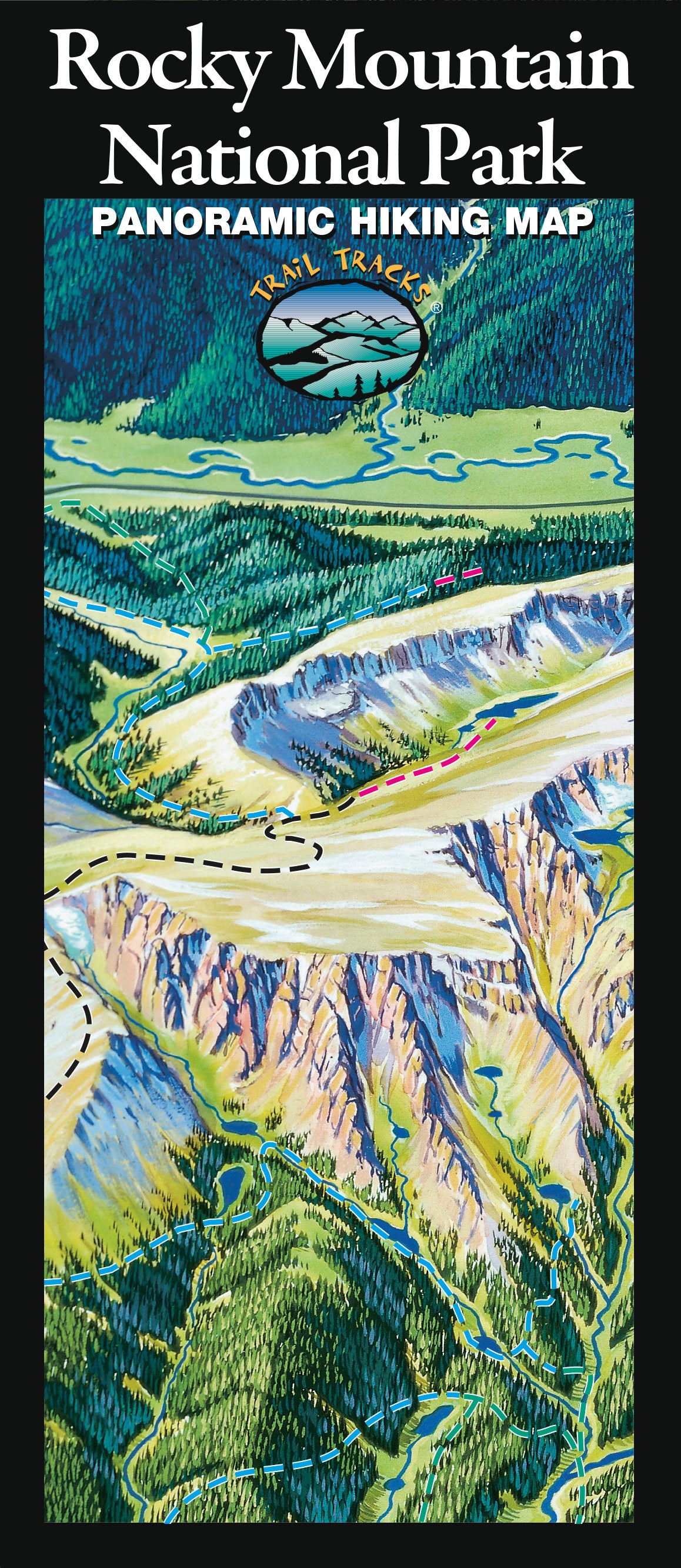 Rocky Mountain National Park Hiking Map