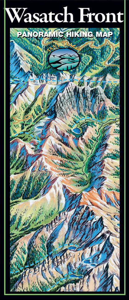Wasatch Front Hiking Map