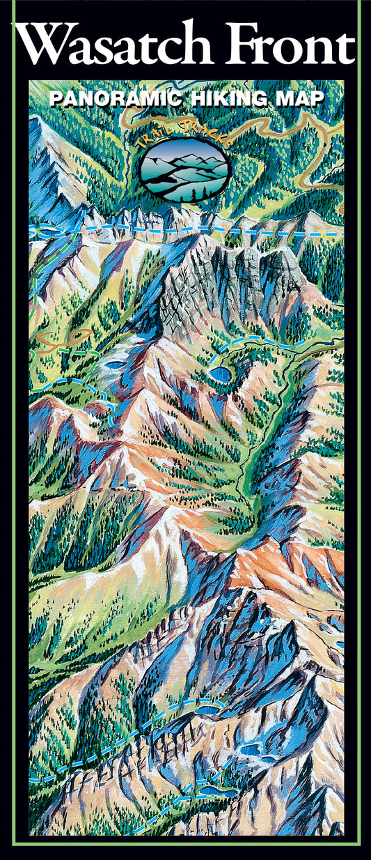 Wasatch Front Hiking Map