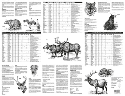 Yellowstone National Park Hiking Map