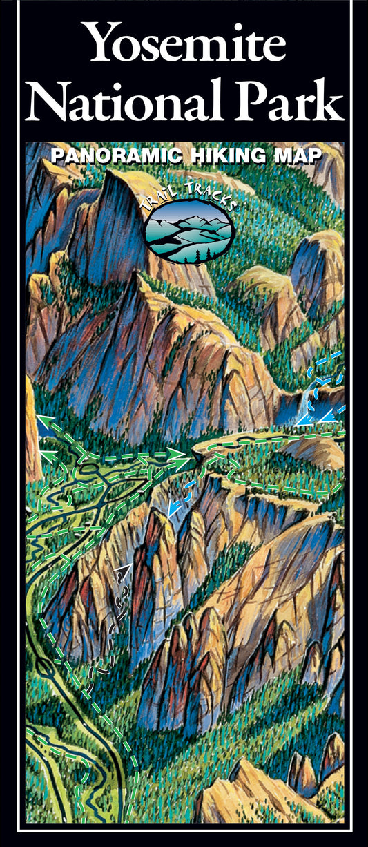 Yosemite National Park Hiking Map